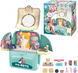 Woopie micetto 2in1 salone di bellezza portatile in zainetto e trasportino