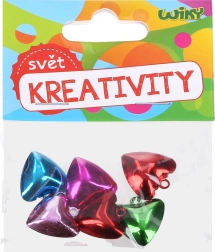 Campanello in ceramica a forma di cuore