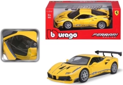 Modello in metallo Bburago 1:24 Ferrari 488 Challenge giallo
