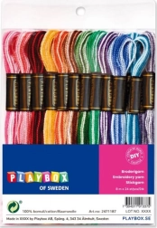 Playbox fili colorati arcobaleno 25 pz