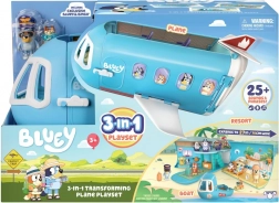 Bluey Aereo 3 in 1 con 2 personaggi