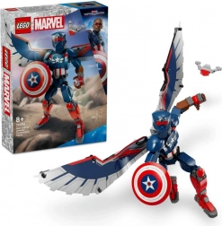 LEGO Marvel figure del nuovo Captain America da costruire 76296