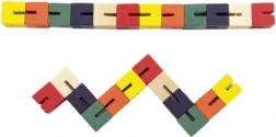 Puzzle serpente di legno Teddies