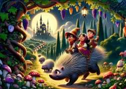 Puzzle Riccio e Amici 200 Pezzi