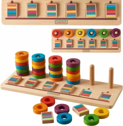 Puzzle educativo Montessori Masterkidz