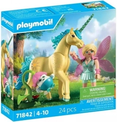 Playmobil Princess Magic Unicorno Sunshine Blossom con fata