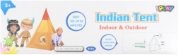 Tenda teepee indiana per bambini 100 × 100 × 135 cm