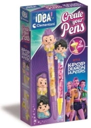 Clementoni Idea Art mini fabbrica di penne KPOP Demon Hunters Rumi e Jinu
