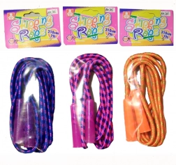 Corda per saltare con manico in plastica 210 cm