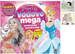 Mega album da colorare con acqua Disney Principesse