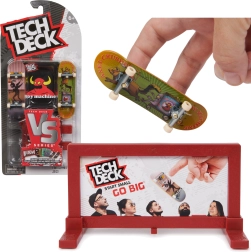 Tech Deck Versus set 2 fingerboard con ostacolo TOY MACHINE