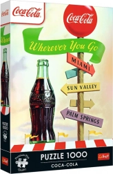 Puzzle 1000 Premium Plus – COCA-COLA Dove punti