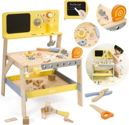 Banco da lavoro in legno con lavagna 27 pz CLASSIC WORLD