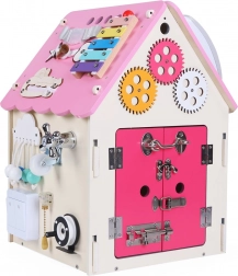 Activity board casetta per bambini 2Kids Toys – Rosa