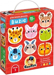 Primi puzzle - Volti di animali