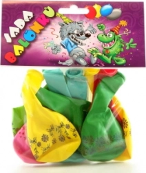 Palloncini gonfiabili stampati – mix di colori, 9 pz