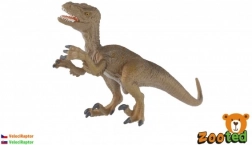 Figurina in plastica di velociraptor 16 cm