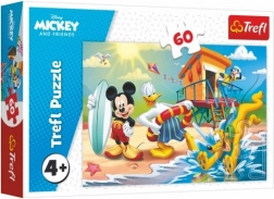 Puzzle da 60 pezzi – MICKEY MOUSE: Una giornata interessante per Topolino e i suoi amici