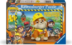 Puzzle Ravensburger Paw Patrol: Rubble e la sua squadra 35 pezzi