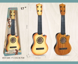 Chitarra di plastica per bambini con 4 corde