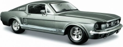 Modello Ford Mustang GT 1967 1:24 grigio