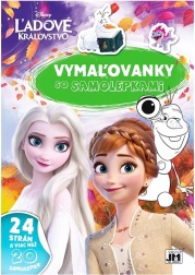 Album da colorare FROZEN 3 con adesivi