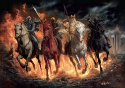 Puzzle Quattro Cavalieri dell’Apocalisse 1000 pezzi