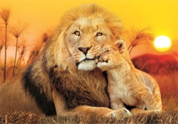 Puzzle Clementoni Abbraccio inaspettato 180 pezzi