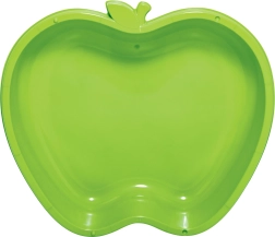 Sabbiera verde a forma di mela
