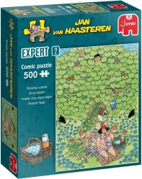 JUMBO puzzle Jan van Haasteren Expert 2: Piacere del picnic 500 pezzi