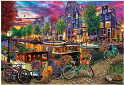 Educa Puzzle Biciclette di Amsterdam 6000 pezzi