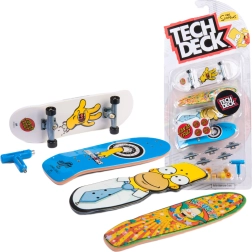Tech Deck fingerboard set 4 mini skateboard Ultra DLX Simpsons