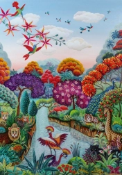 Heye Puzzle Giardino Esotico: Paradiso dei Fiori 500 pezzi