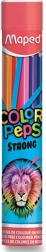 Pastelli MAPED Color’Peps Strong in tubo di metallo, 12 pz