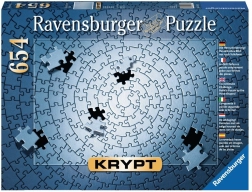 Puzzle RAVENSBURGER KRYPT Silver – 654 pezzi