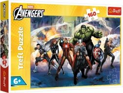 Puzzle 160 pezzi – superpoteri – DISNEY MARVEL The Avengers – Trefl