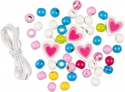 Goki perline infilabili in legno per bambini