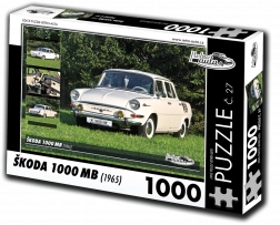 Puzzle RETRO-AUTA Škoda 1000 MB (1965) – 1000 pezzi