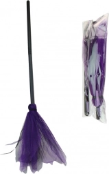 Scopetta per bambini 90 cm in sacchetto con cartoncino