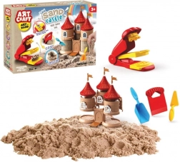 Art Craft kit per costruire un castello con sabbia cinetica
