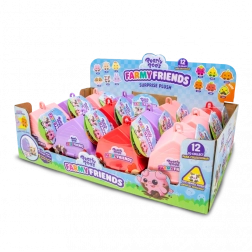 Pearly Pods amici della fattoria – peluche a sorpresa da collezione in mini fienile