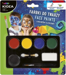 Set di colori per il viso Kidea - 1 pezzo