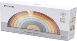 Arcobaleno in legno PolarB – puzzle creativo montessori