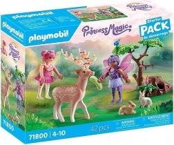 Set di figurine PLAYMOBIL fate con animali del bosco