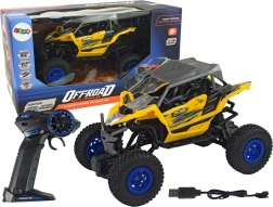 RC off-road auto telecomando giallo 1:16