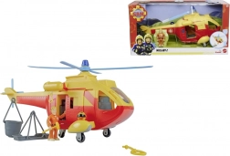 elicottero Wallaby II Pompiere Sam con figura ed effetti luminosi e sonori