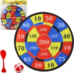 Disco con chiusura in velcro con punteggio