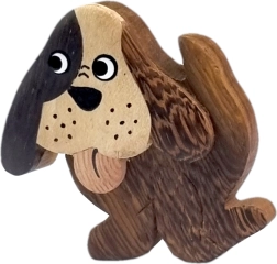 Magnete in legno cane – grande magnete decorativo 2Kids Toys