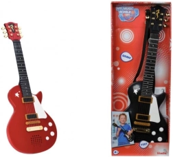 Chitarra rock per bambini con corde in metallo