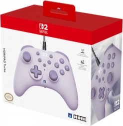 Controller cablato HORIPAD Turbo per Nintendo Switch colore Lavender